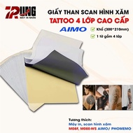Tattoo Scanning Carbon Paper - VIP TYPE ACTUAL PHOTO SCAN - For Thermal Printer M08F-M08E-WS [AIMO G