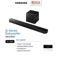 SAMSUNG 5.1.2ch Q-series Soundbar Subwoofer HW-Q800F | Pembesar Suara Audio 音响喇叭 