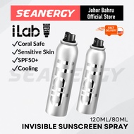 iLab Max-Spectrum Invisible Sunscreen Spray SPF50+ PA+++ 120ML/80ML