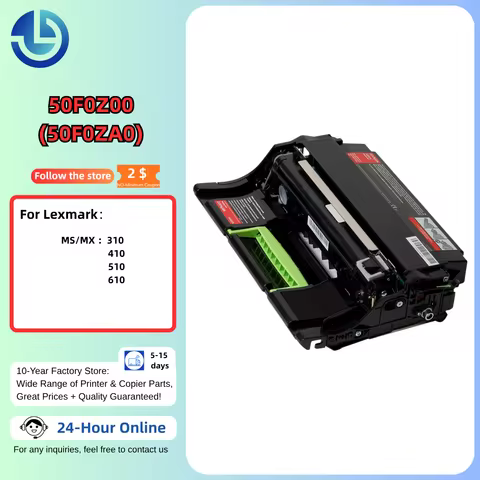Compatible For Lexmark 50F0Z00 (50F0ZA0) MS/MX 310/410/510/610 Imaging Drum cartridge in Retail Pack