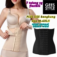 Bengkung Kerengga Plus size 6XL waist trainer slimming belt corset bersalin berpantang