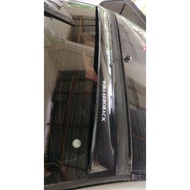 🔥 WING VISOR WIRA / REAR GLASS WIRA BLAck WITH TAPE  10CM NEWS