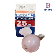 TUNGSRAM E14 25W 240V PING PONG BULB-CLEAR