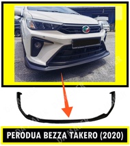 【Ready Stock】PERODUA BEZZA TAKERO FRONT LIP FRONT V-LIP FRONT DIFFUSER 2020 2021 2022