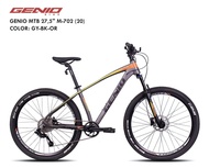 SEPEDA GUNUNG DEWASA MTB 27.5 INCH GENIO M703 / GENIO M702 10 SPEED FRAME ALLOY
