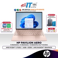 HP Pavilion Aero 13.3" Laptop (AMD Ryzen™ 5 7535U | 16GB | 512GB SSD | Radeon Grapraphics | H&amp;S) 13-be2025AU /26AU /27AU