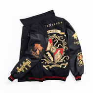 Varsity Jacket Hogwarts Legacy Full Bordir Original Blackseven