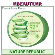 [Nature Republic]  Aloe Vera Soothing Gel, 92% Soothing and Moisture, 300ml