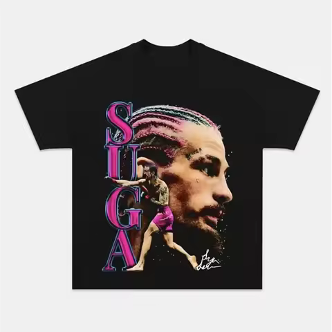 Suga Vintage Tee, Sean O'Malley T-Shirt, Unisex Shirt, Ufc Fighter Shirt, Hip Hop Graphic Tees, Gift