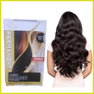 ∨ ✾ ∴ Merry sun mini Permanent Hair color 30ml ash grey/ Ash blonde/ light ash blonde/ dark red mah