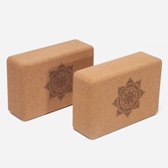 1 Cork Yoga Block-1 Piece