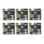 6Pcs VHM-314 V.20 Bluetooth Audio Receiver Board Bluetooth 5.0 Mp3 Lossless Decoder Board with Lithium Battery Charging