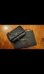 Chanel Wallet on Chain Black WOC 中古