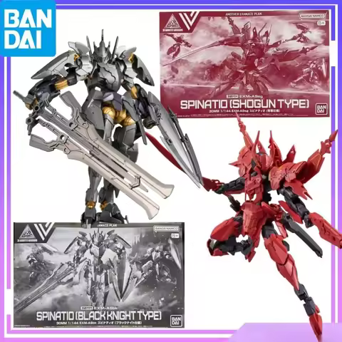 Bandai in Stock Original 30MM EXM-A9bk SPINATIO (BLACK KNIGHT TYPE) & EXM-A9sg SPINATIO (SHOGUN TYPE