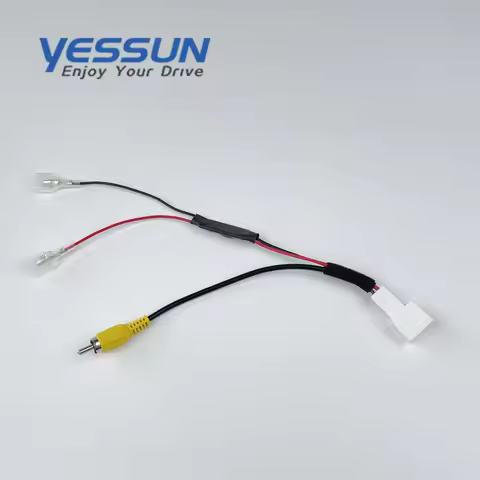 Camera Adapter Retention Cable RVC 4 Pin For Toyota Estima Prius Alpha Noah voxy car reversing Camer