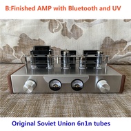 สก์ท็อปเพาเวอร์แอมป์บลูทูธหลอดสูญญากาศ6N2หรือ6H2N 6n1n 6Z4บ้านไฮไฟเสียง Amplificador สำเร็จรูปผลิตภั