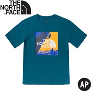 [The North Face Men's Short-Sleeved Cotton T-Shirt AP < Blue Coral >] 81MZEFS/Sweatshirt/Short T/Rou