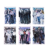 (8AB) transparent hologram sticker handsome guy singer boyband handsome boy man boss idol