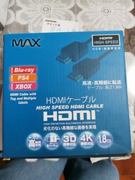 MAX 高速 HDMI 線 1.8米