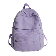 Washable Backpack Large Capacity Denim Backpack Wear-Resistant Backpack Denim