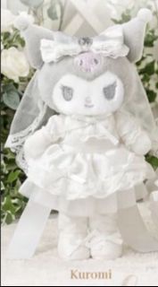 Kuromi 婚紗公仔 擺設