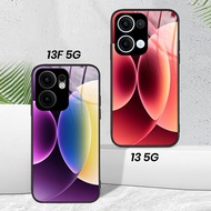 HP Oppo Reno 13 5G 13F 5G Glass Softcase - Casing Oppo Reno 13 5G 13F 5G - Cool Motif Casing - Oppo 