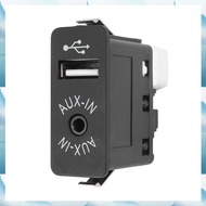 (P T K Q)Car USB AUX In Plug Auxiliary Input Socket Adapter for     E81 E87 E90 F10 F12 E70 X4 X5 X6
