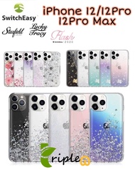 [iPhone12] Switcheasy แท้ 💯เคสกากเพชร Starfield Happy Park Unicorn เคสดอกไม้แห้ง iPhone 12/iPhone 12 pro/ iPhone 12 Max