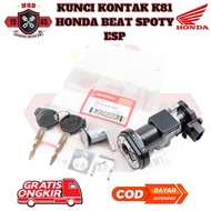 K81 Honda Beat Sporty eSP & Beat Street eSP Ignition Key - Beat Sporty Ignition Key - 3501A-K81-600