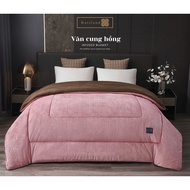 Warm Winter Blanket 4kg pressed snow velvet Blanket, size 2m x 2m3 to keep Warm in Winter