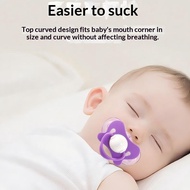 Baby Comes with Anti-dust Cover Pacifier 0-36 Months Liquid Silicone Newborn Baby Pacifier