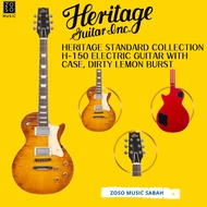 Heritage Standard Collection H-150 Electric Guitar with Case, Dirty Lemon Burst