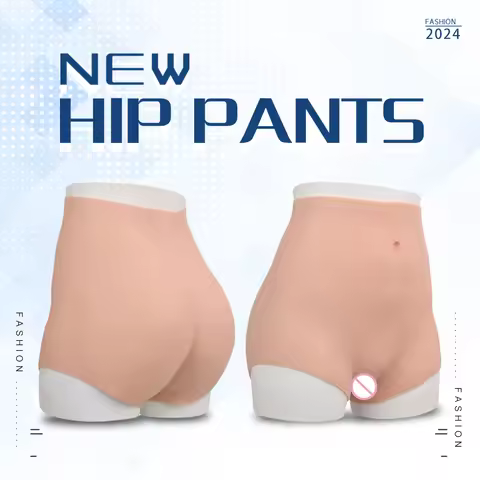 Silicone Pants Fake Female Vagina Hip Enhancement Panty Crossdresser Pussy Transgenders Silicone Rea