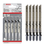 [Bosch Genuine] T-Shank Jigsaw Blade Set T101B Clean for Wood / T118A Basic for Metal (5pcs Pack)