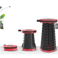Portable telescopic stool, outdoor furniture travel chair, foldable leisure camping chair.