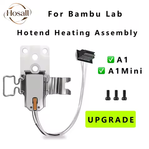 For Bambu Lab A1 Hotend Heating Assembly Upgrade Ceramic Upgrade Zirconia Bambulab A1 Mini Hotend Mo
