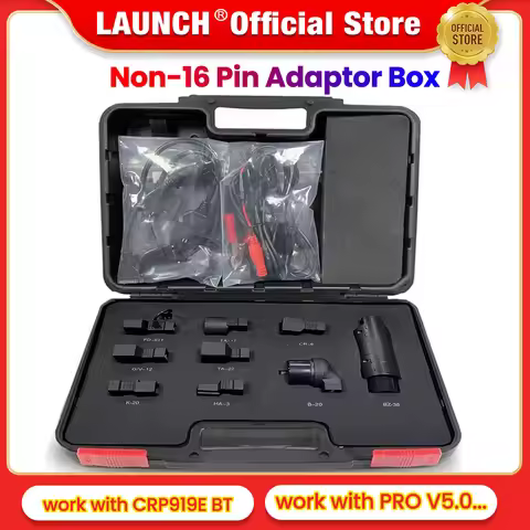 LAUNCH X431 Non-16 Pin Adaptor Box OBD1 connector support for CRP919E/ BT / PRO V5.0/ PRO3S+ V5.0/X4