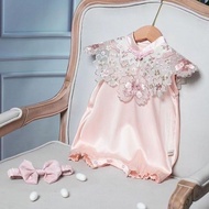 Ready Clothes Baby One-Year-Old Dress Summer Thin Style Baby One Hundred Days Full Moon One Hundred 