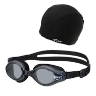 [Amazon.co.jp Exclusive] VIEW Women's Swimming Goggle Set, Made in Japan [Goggle and Cap 2-Piece Se