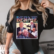 Bernard Sanders Souvenir Casual T-Shirt Shirt Political Funny Bernie Mitchell Retro