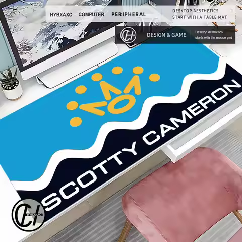 Large-sized mouse pad - S - Scotty C - Cameron Patterned carpet-style gaming table mouse pad Extende