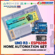 NEW UPGRADE 2024 ชุดเรียนรู้ Arduino UNO R3 + NodeMCU ESP8266 Home Automation Project Starter Kit มีไฟล์คู่มือภาษาไทย+โค้ด (ดาวน์โหลด) by ZEROBIKE