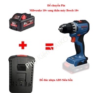 MILWAUKEE 18V battery conversion base to Bosch 18V body
