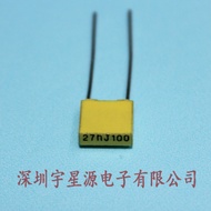 Correction Capacitor 100V273J 27NF Pitch P5 Yellow Correction Capacitor Brand New 27NF 100V Capacito
