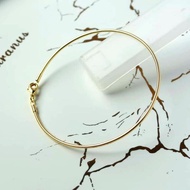 14k金保色手环，14k Gold Bracelet,  14k Gelang Emas