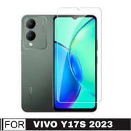 LAYAR Clear Screen Protector Vivo Y17s 2023 Tempered Glass Clear Screen