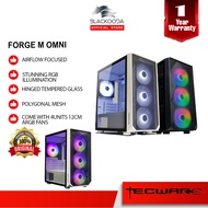 TECWARE FORGE SERIES PC CASE M-ATX NORMAL/ARGB MODEL (FORGE M2 /FORGE M OMNI /FORGE S OMNI) BLACK/WH