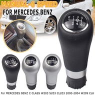 For Mercedes Benz W203 S203 CL203 W209 W204 Manual 6 Speed Car Shift Gear Stick Knob For C204 C63 C3