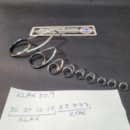 KLAG309 Fuji K Guide Alconite Set For Spinning Rod 9pcs guide Set