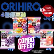 ORIHIRO - 『ORIHIRO 日本直送組合』蒟蒻果凍者喱 共4包(4款各1包) EXP: JELLY 平行進口